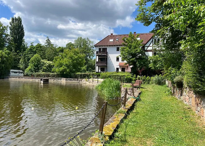 Einliegerwohnung In Einer Muehle Vor Den Toren Frankfurts, Ideal Fuer Messegaeste Oder Stop Over