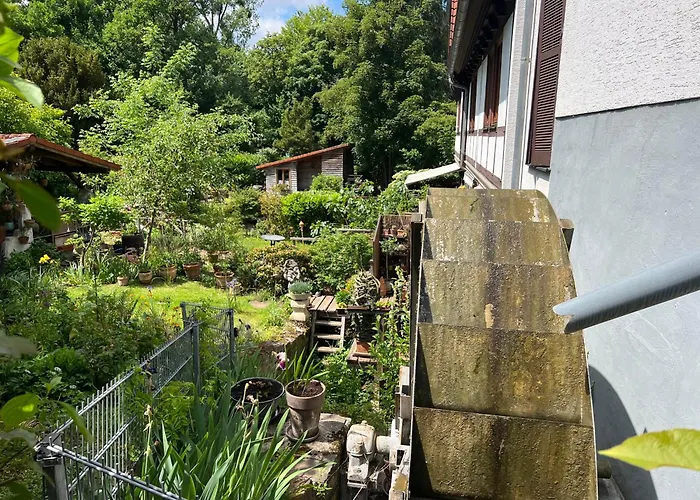 Апартаменты Einliegerwohnung In Einer Muehle Vor Den Toren Frankfurts, Ideal Fuer Messegaeste Oder Stop Over